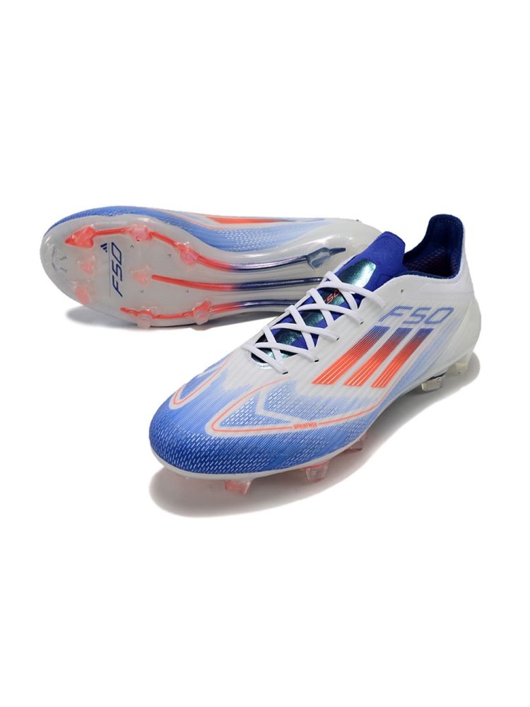 adidas F50 Elite FG Advancement - Footwear White/Solar Red/Lucid Blue
