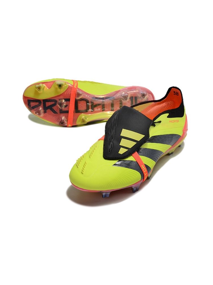 adidas Predator Elite Fold-over Tongue FG Energy Citrus - Solar Yellow/Core Black/Solar Red