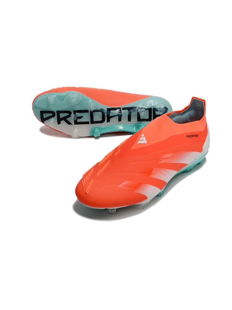 adidas Predator Elite Laceless FG Watermelon - Red/Turquoise/White