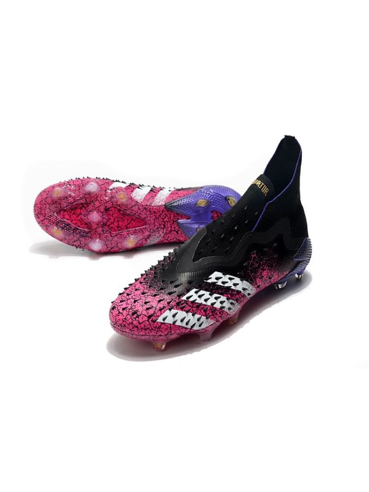 adidas Predator Freak+ FG/AG Superspectral - Core Black/Footwear White/Shock Pink