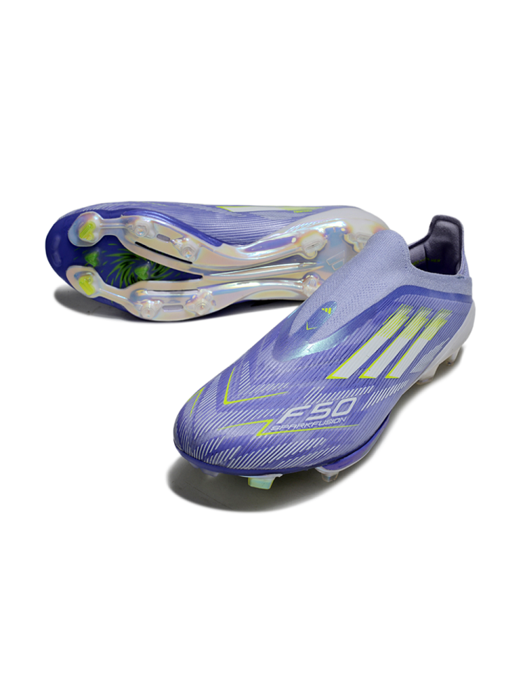 Adidas F50 Elite Laceless FG Purple Rush Lemon