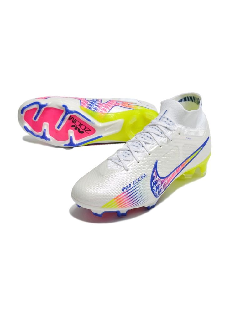 Nike Air Zoom Mercurial Superfly 9 Elite FG Rainbow - White/Multicolor