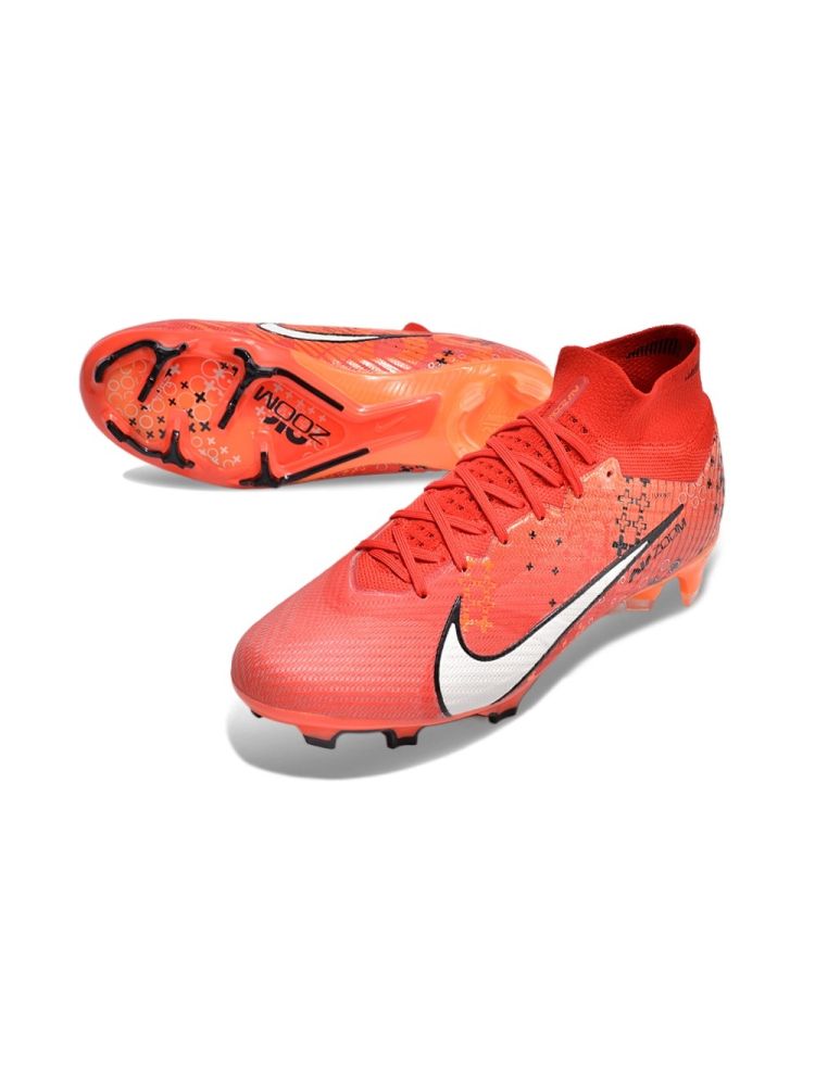 Nike Air Zoom Mercurial Superfly 9 Elite MDS FG - Light Crimson/Pale Ivory/Bright Mandarin