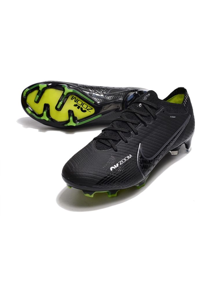 Nike Air Zoom Mercurial Vapor 15 Elite FG - Black/Dark Smoke Grey/Summit White/Volt