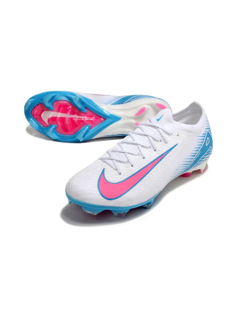 Nike Air Zoom Mercurial Vapor 16 Elite FG White Pink Blue