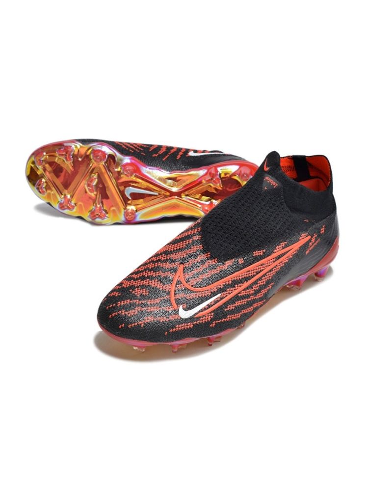 Nike Phantom GX Elite DF FG - Black/Red