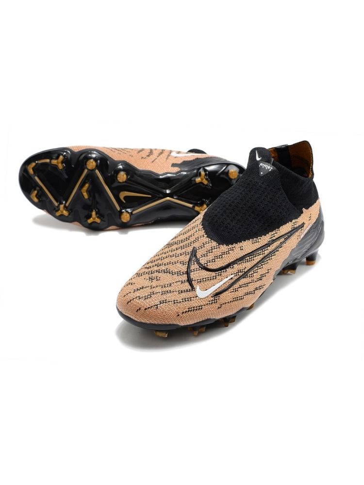 Nike Phantom GX Elite DF FG - Gold/Black/White