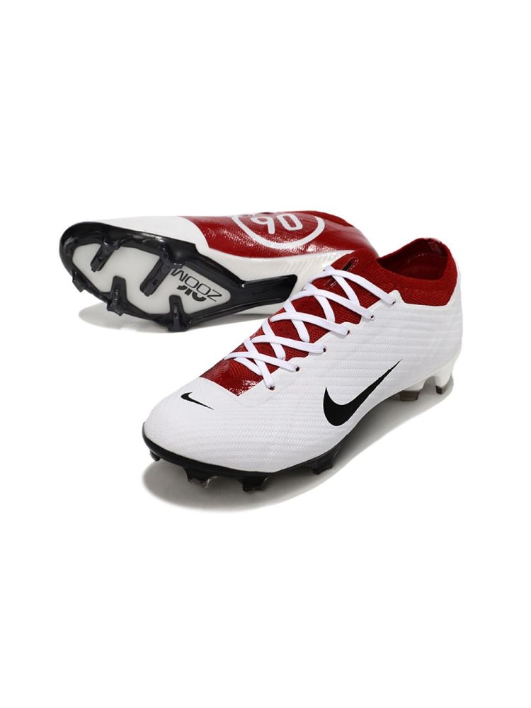 Nike Zoom Mercurial Vapor 15 Elite FG Total 90 Remark - White/Wine Red