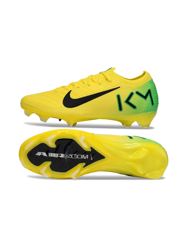 Nike Air Zoom Mercurial Vapor 16 Elite FG KM Yellow Black