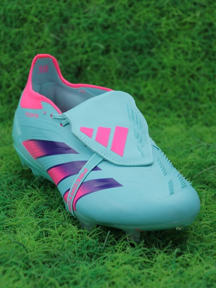 adidas Predator Elite Fold-over Tongue FG - Blue/Pink