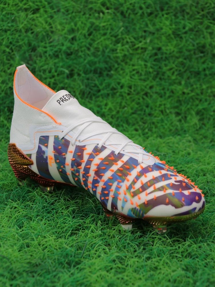 adidas Predator Freak .1 Vegan FG Paul Pogba X Stella McCartney - Footwear White/Core Black/Signal Orange