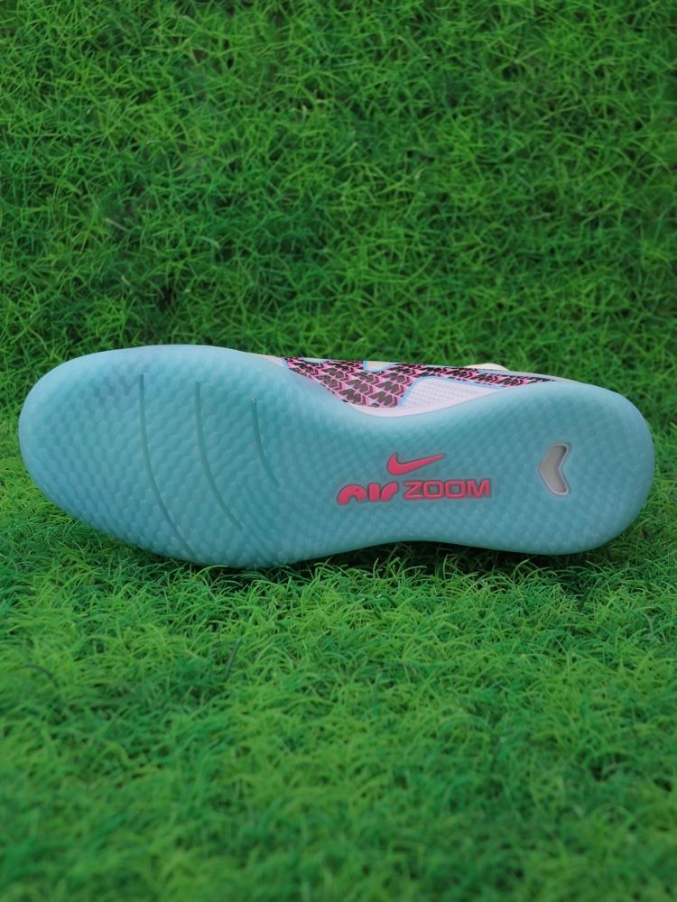 Nike Air Zoom Mercurial Superfly 9 Elite IC - White/Baltic Blue/Laser Pink