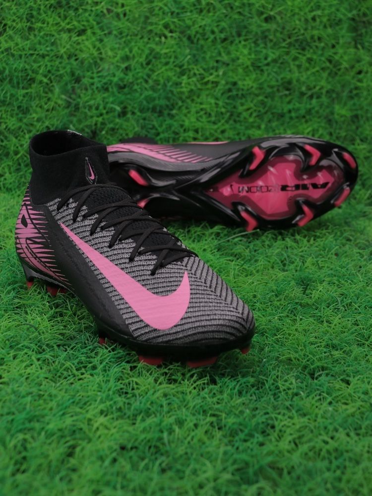 Nike Air Zoom Mercurial Superfly 10 Elite FG Black Pink