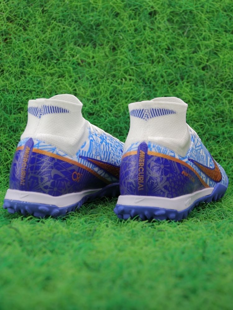 Nike Air Zoom Mercurial Superfly Elite 9 TF CR7 - White/Metallic Copper