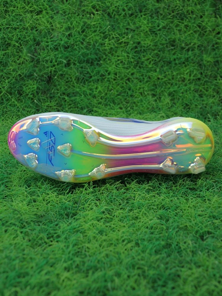 adidas F50 Elite Laceless FG Stellar Icon - Almost Blue/Semi Lucid Blue/Semi Solar Yellow