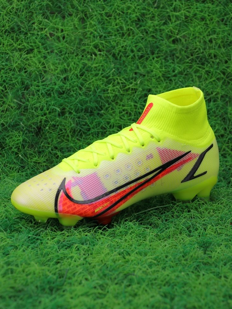 Nike Mercurial Superfly 8 Elite FG Motivation Pack - Volt/Bright Crimson/Black