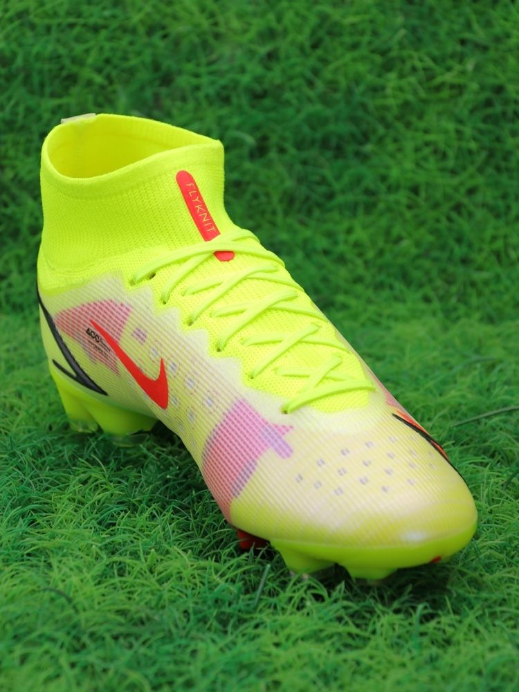 Nike Mercurial Superfly 8 Elite FG Motivation Pack - Volt/Bright Crimson/Black