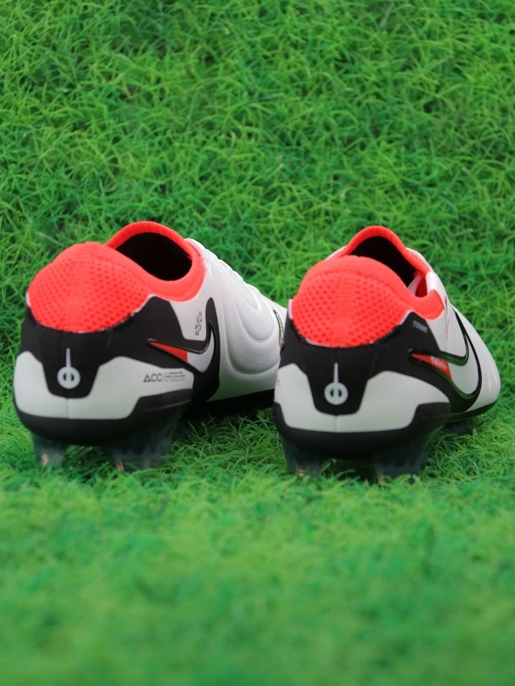 Nike Tiempo Legend 10 Elite FG Ready - White/Black/Bright Crimson