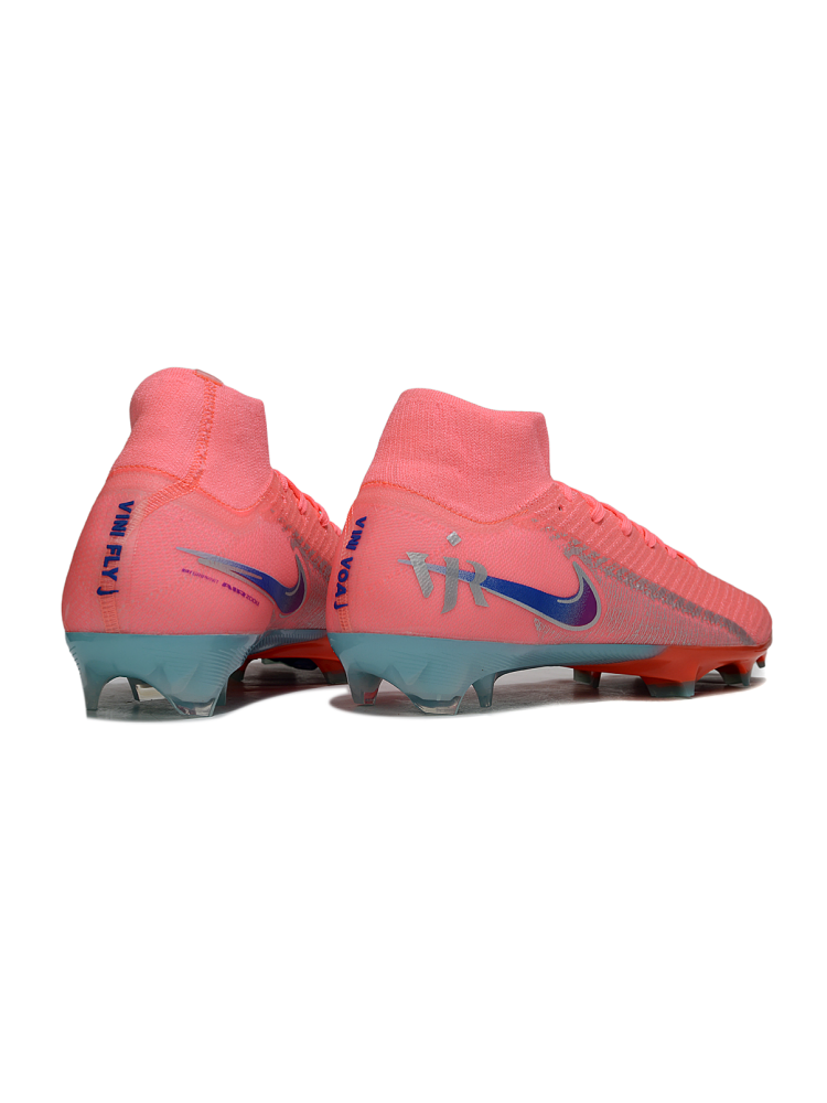 Nike Air Zoom Mercurial Superfly 10 Elite FG Pink Blue Green