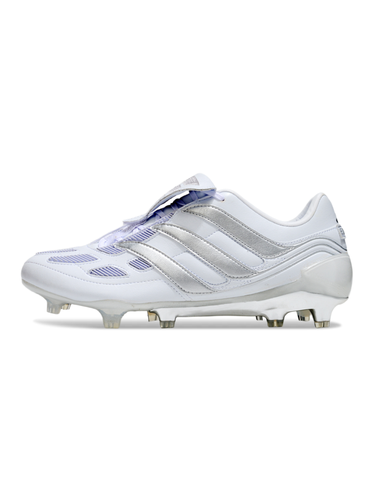Adidas Predator Precision Elite FG Footwear White Silver Metallic Iron Metal