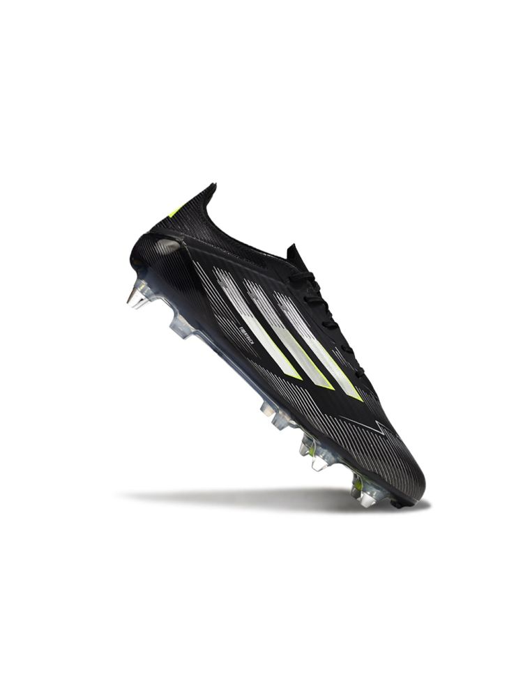 2025 adidas F50 Elite SG-Pro Black Silver Volt
