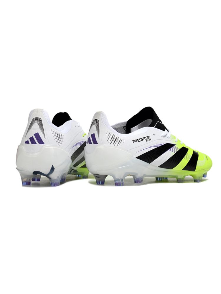 2025 adidas Predator Elite FG White Black Volt