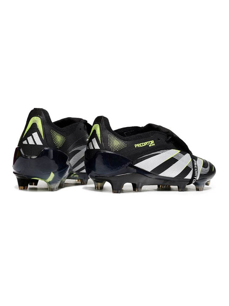 2025 adidas Predator Elite Tongue FG Black White Volt