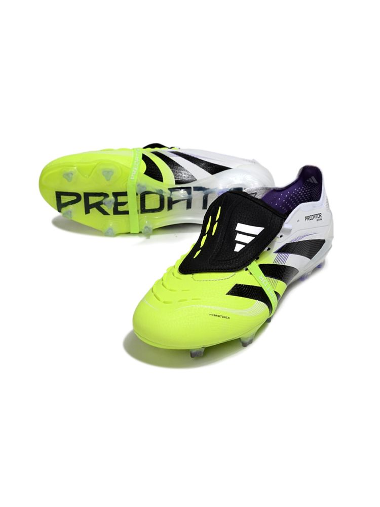 2025 adidas Predator Elite Tongue FG White Black Volt