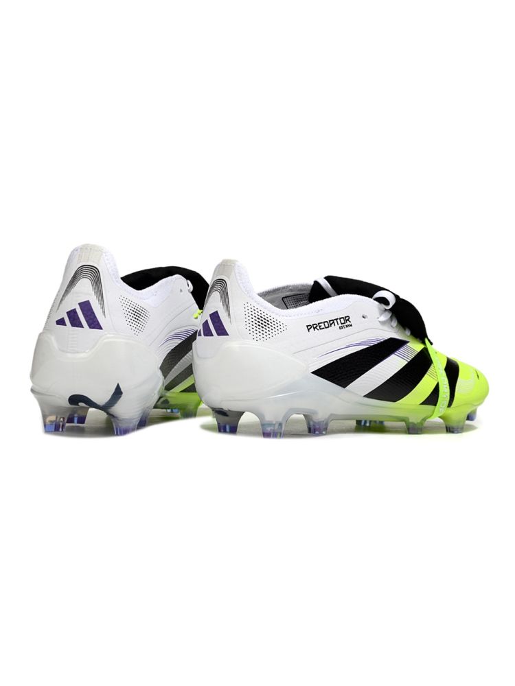 2025 adidas Predator Elite Tongue FG White Black Volt