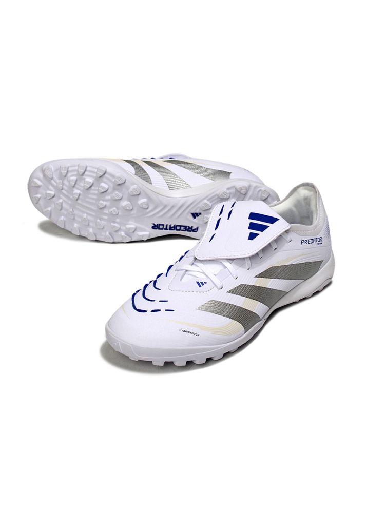 2025 adidas Predator League Tongue TF White Silver Metallic Bright Royal