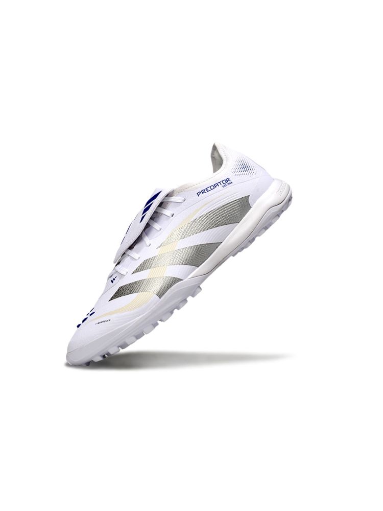 2025 adidas Predator League Tongue TF White Silver Metallic Bright Royal