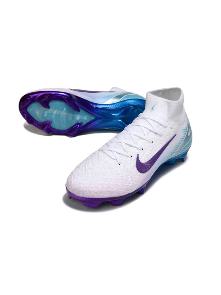 2025 Nike Air Zoom Mercurial Superfly 10 Elite FG White Multicolor