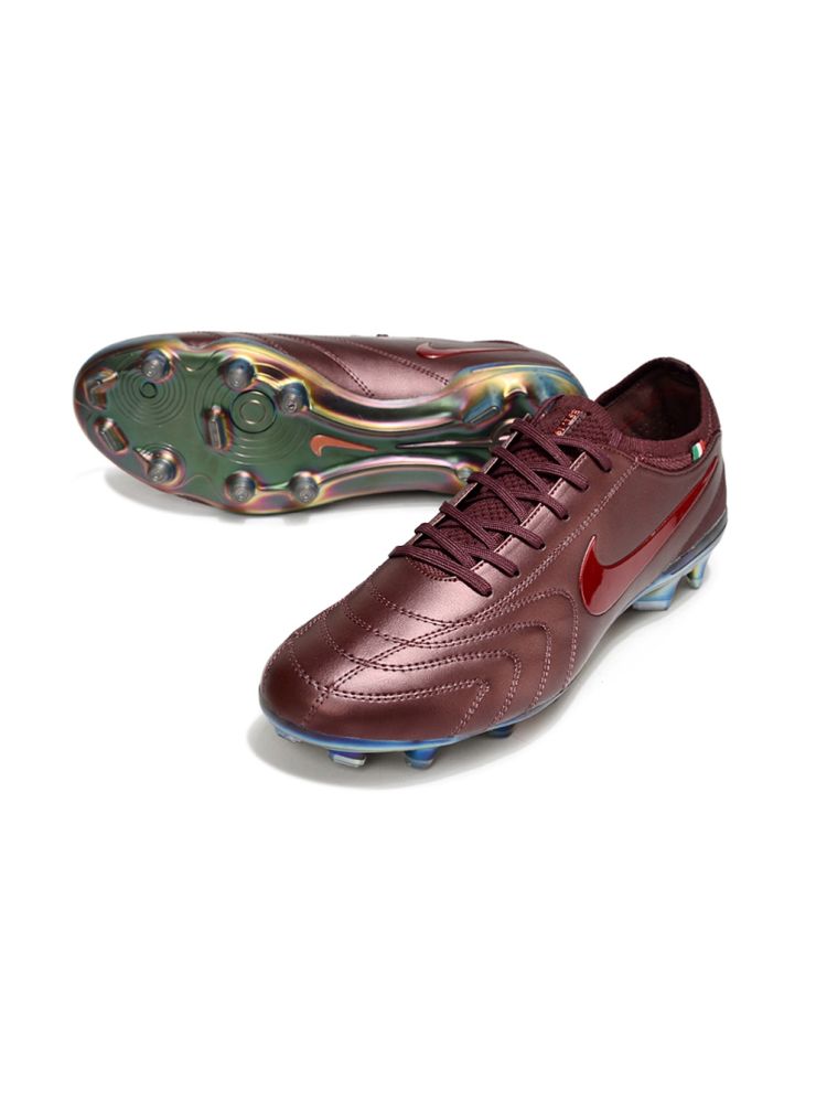 2025 Nike Tiempo Legend X Elite LUXE FG Port Wine Bright Crimson