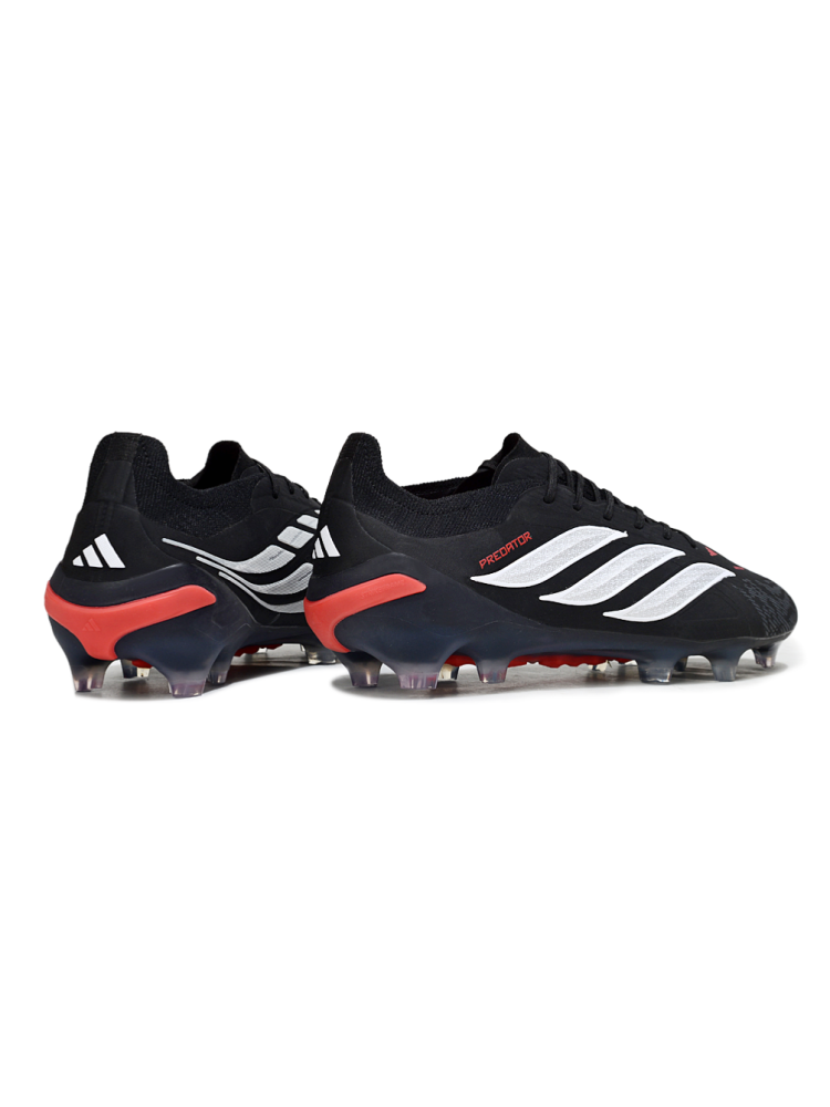 adidas Predator Elite FG Immortal DNA - Black Pack Black White Red