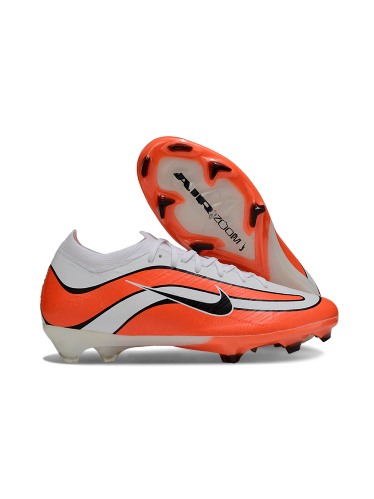 Nike Air Zoom Mercurial Vapor 16 Elite FG Football White Orange Black