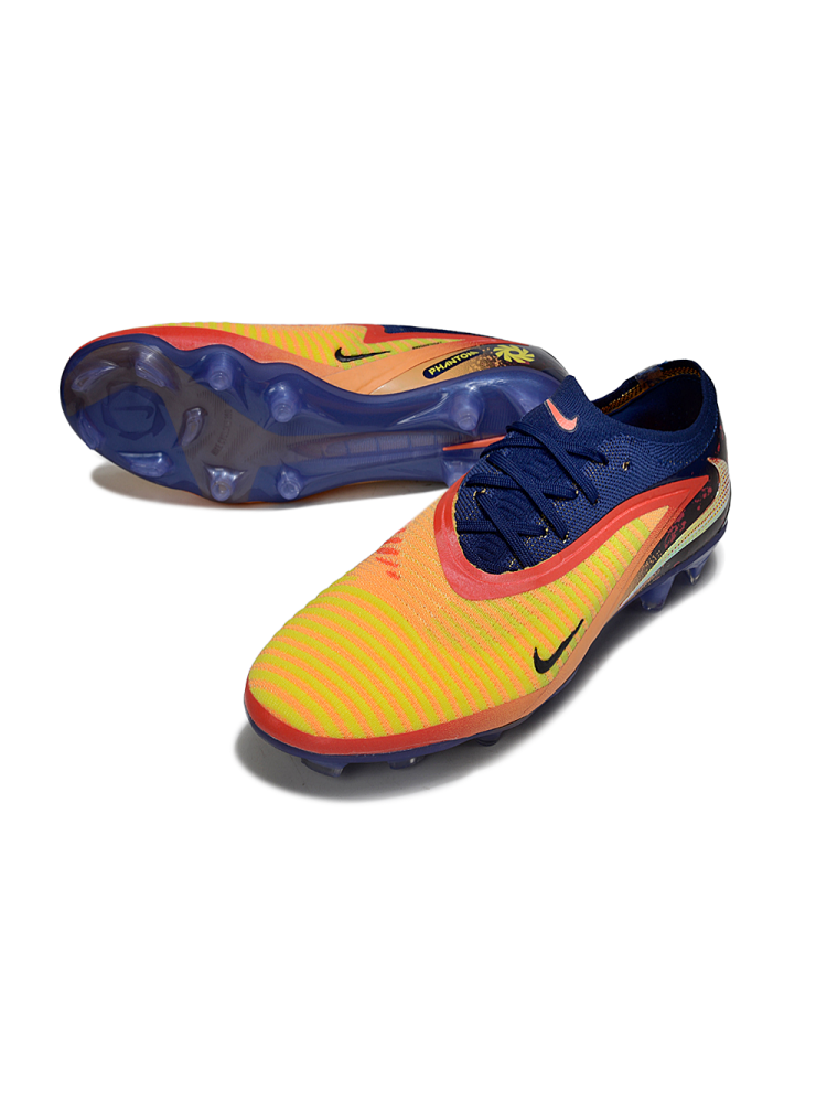 Nike Phantom 6 Low Elite FG Erling Haaland Laser OrangeLemon Venom Blue Void