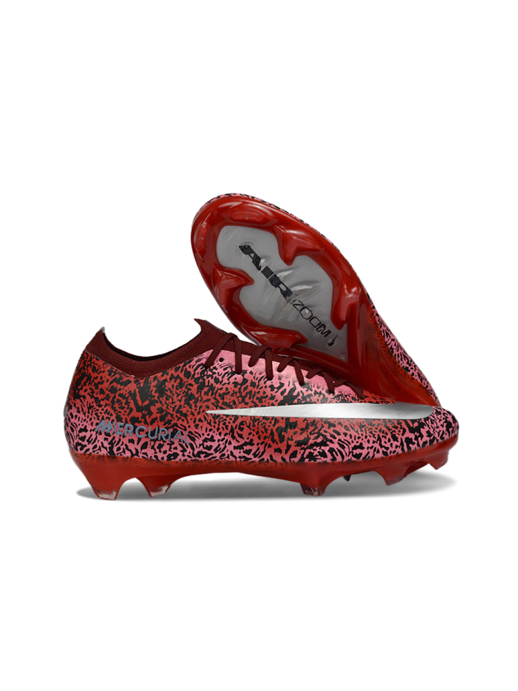 Nike Air Zoom Mercurial Vapor 16 Elite FG Safari Red Silver