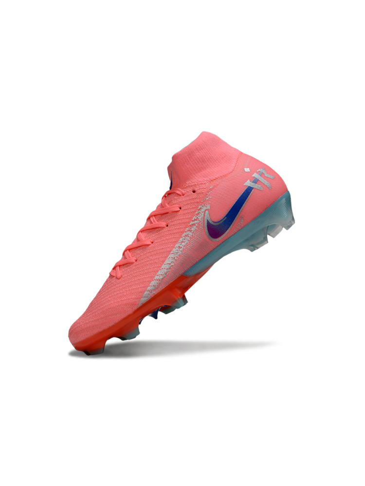 Nike Air Zoom Mercurial Superfly 10 Elite FG Pink Blue Green
