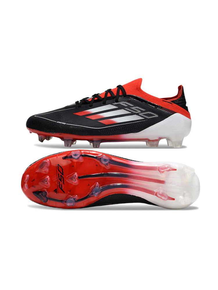 Adidas F50 Elite FG Black White Red