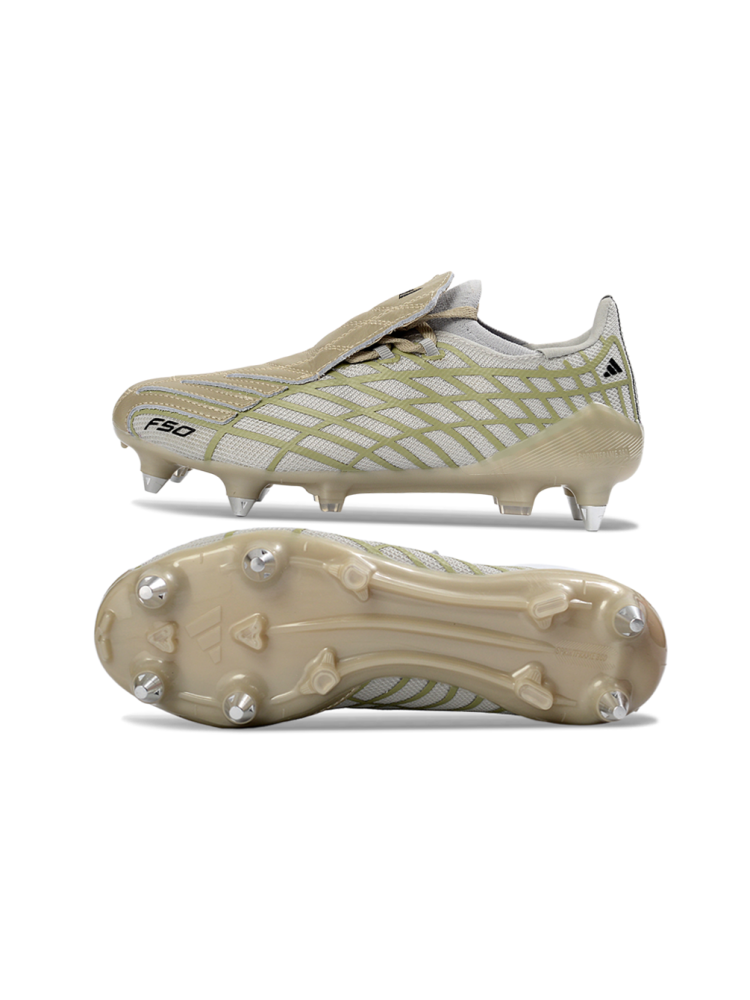 Adidas F50 Spider Elite SG-Pro AdiFrame Beige Burgundy Gold Metallic