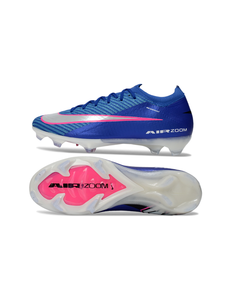 Nike Air Zoom Mercurial Vapor 16 Elite FG Blue Silver Pink