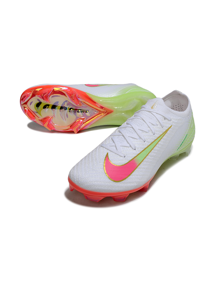 Nike Air Zoom Mercurial Vapor 16 Elite FG White Pink Green