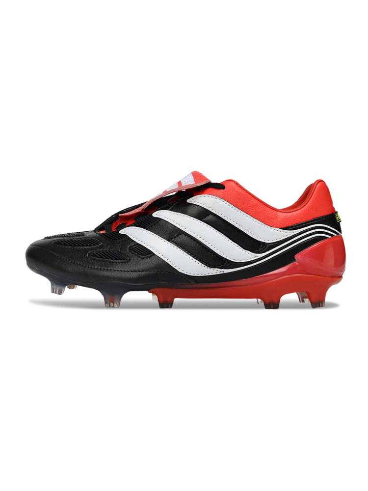 Adidas Predator Precision FG Core Black Cloud White Collegiate Red