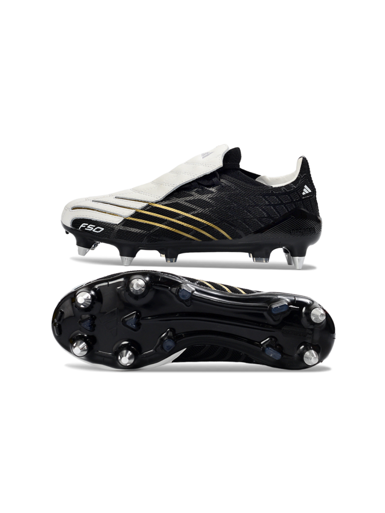 Adidas F50 Spider Elite SG-Pro Off White Black Metallic Gold