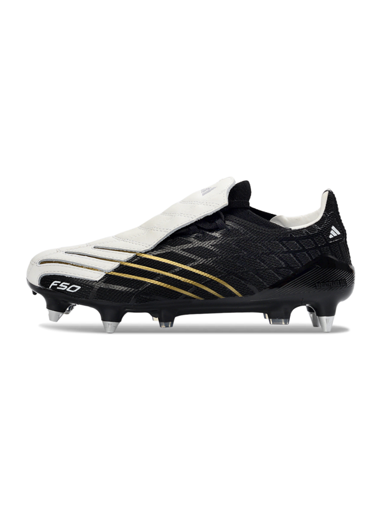 Adidas F50 Spider Elite SG-Pro Off White Black Metallic Gold