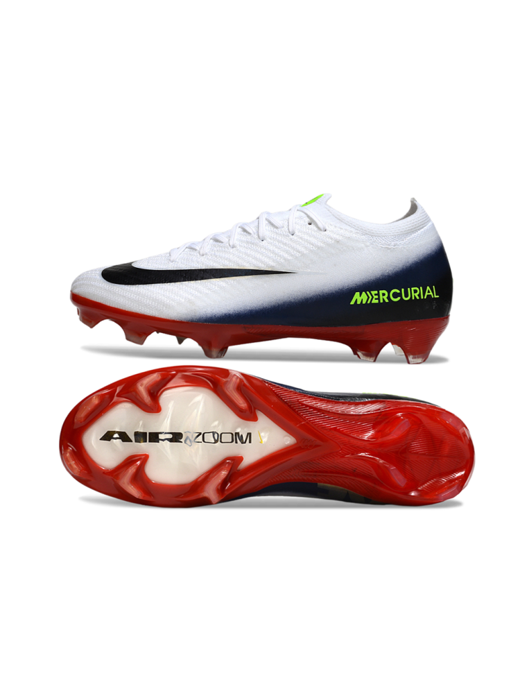 Nike Air Zoom Mercurial Vapor 16 Elite FG White Black Red Gold