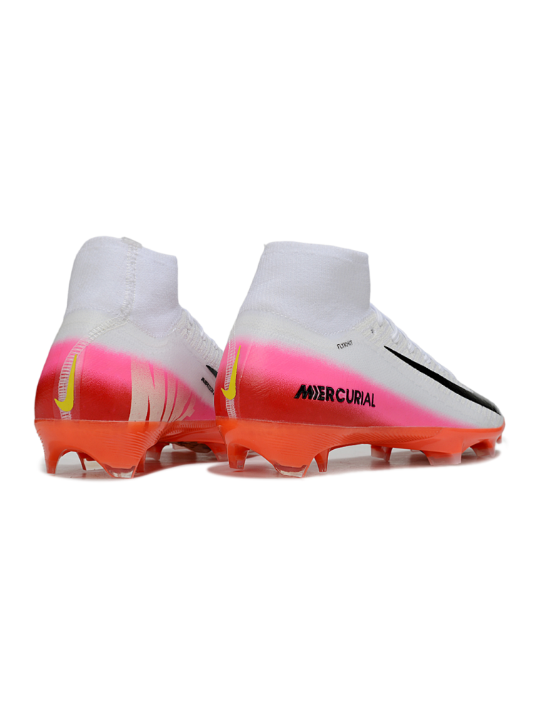 Nike Air Zoom Mercurial Superfly 10 Elite FG White Red Black