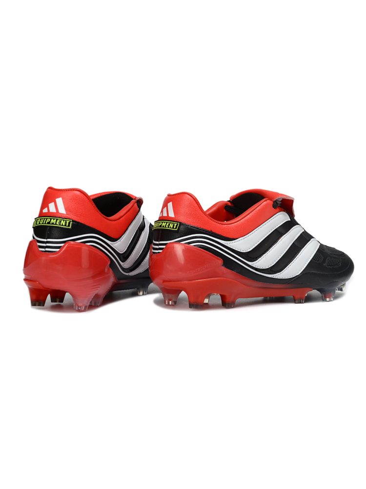 Adidas Predator Precision FG Core Black Cloud White Collegiate Red