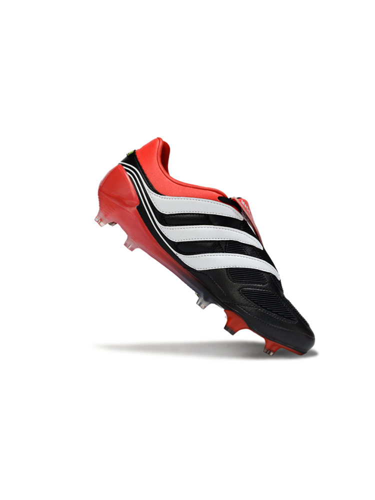 Adidas Predator Precision FG Core Black Cloud White Collegiate Red