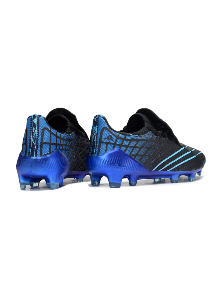 Adidas F50 Elite FG Spider Black Blue